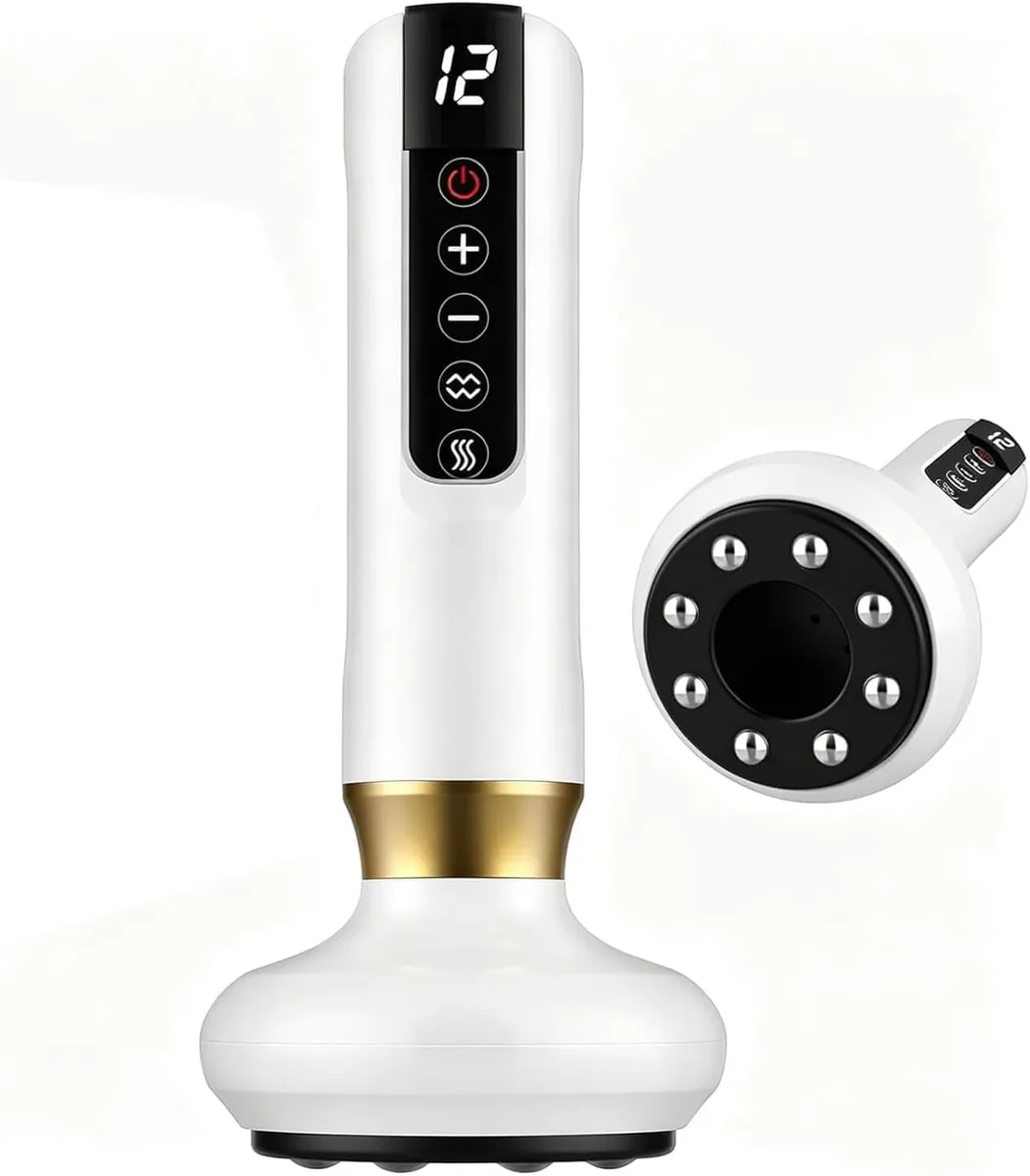 🔥 Handheld Cellulite & Body Vacuum Massager – 12-Level Electric Leg & Thigh Massager 🦵✨
